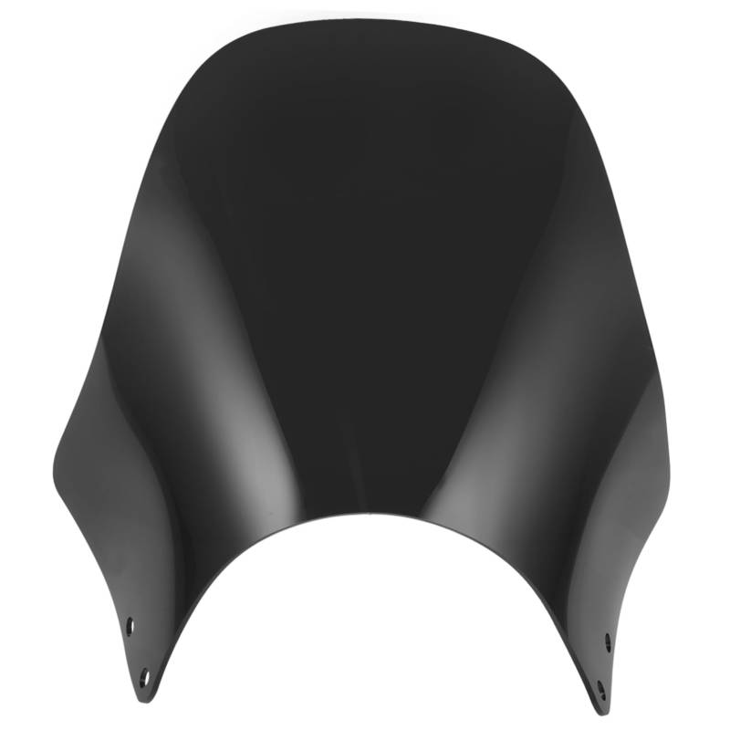 PRETYZOOM Windschutzscheibe Motorrad Motorrad Windschutzscheibe Abdeckung Zubehör Ersatz Windabweiser Für Motorrad Straße Vorne Schwarz PC von PRETYZOOM