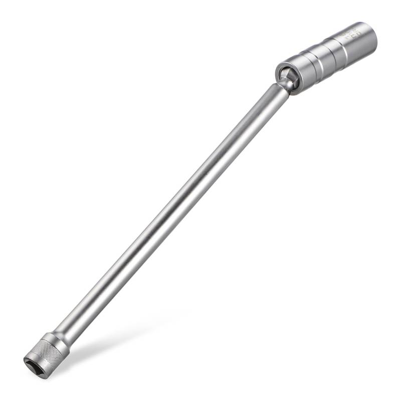 PRETYZOOM Zündkerzenstecker Drehbar Zündung Ersatz Zündkerzenstecker Autostecker Drehmoment Kfz Zubehör Magnetisch Mechaniker Für Sechskant Autozubehör Silberfarben Chrom von PRETYZOOM