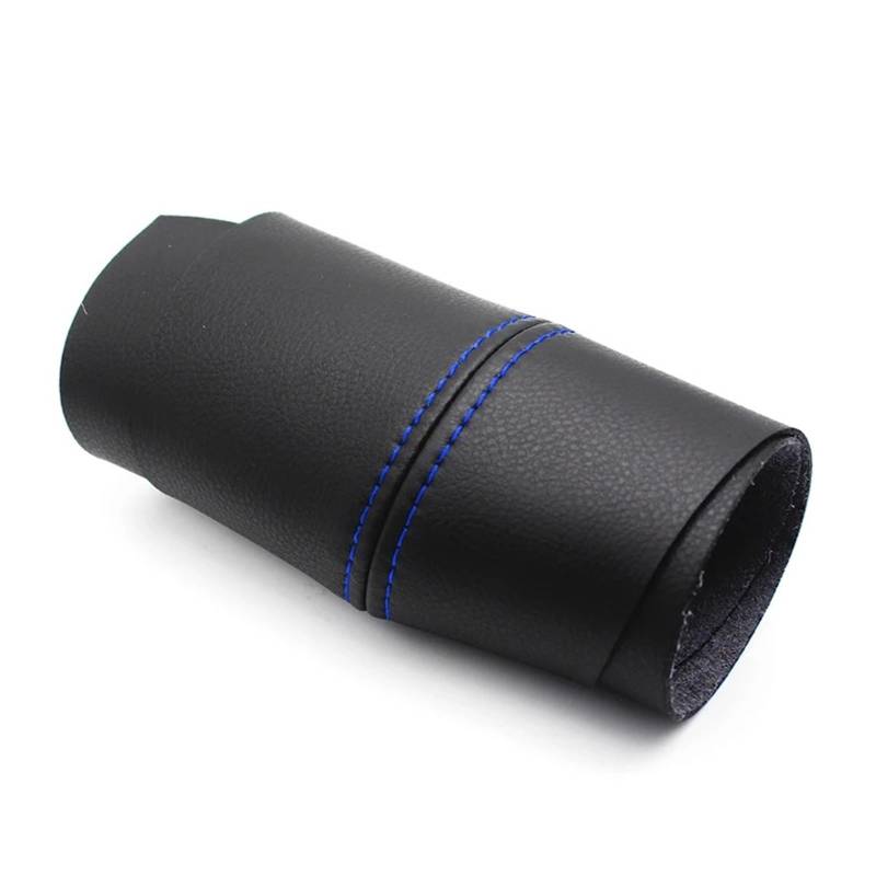 Center Konsole Trim 4 Stücke Für Golf 4 MK4 Für Jetta Für Bora 1998-2005 Auto 2/3/4 Türen Faser Leder Innen Tür Griff Panel Abdeckung Trim Mittelkonsole Rahmen(Black-Blue line,2-3 Doors car) von PRFGSGVBV