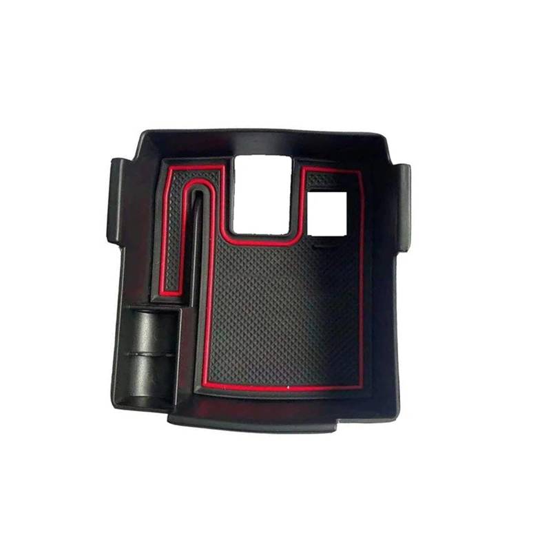 Center Konsole Trim Für Corolla E210 2019-2021 2022 2023 Für Corolla Für Cross XG10 2022 2023 Auto Center Console Tray Armlehne Storage Box Mittelkonsole Rahmen(Red) von PRFGSGVBV