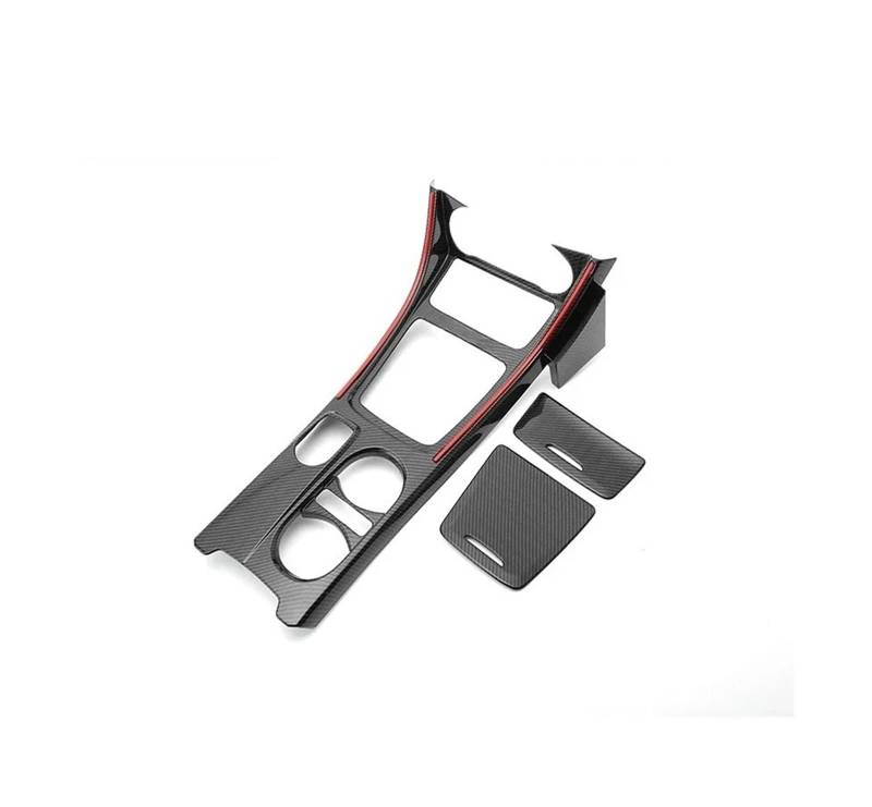 Center Konsole Trim Für GLA Für CLA A-Klasse W176 2013-2018 LHD Car Center Console Wasserbecherhalter Panel ABS Kohlefaserverkleidung Mittelkonsole Rahmen(A) von PRFGSGVBV