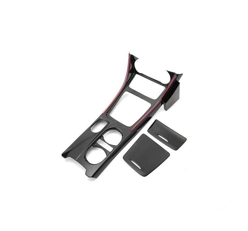 Center Konsole Trim Für GLA Für CLA A-Klasse W176 2013-2018 LHD Car Center Console Wasserbecherhalter Panel ABS Kohlefaserverkleidung Mittelkonsole Rahmen(C) von PRFGSGVBV