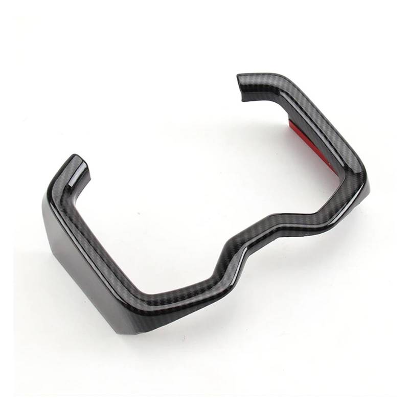 Center Konsole Trim Für RAV 4 Für Hybrid Für RAV4 XA50 2019-2021 2022 2023 2024 Auto-Frontreihen-Wasserbecherhalter-Trimmabdeckungsrahmen Mittelkonsole Rahmen(B Style Carbon Fiber) von PRFGSGVBV