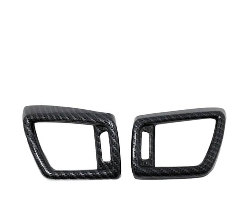 Center Konsole Trim Für X-Trail T32 Für Qashqai J11 2014-2018 Auto Mittelkonsole Panel Streifen Abdeckung Trim ABS Matt Carbon Zubehör 1St Mittelkonsole Rahmen(Left and Right) von PRFGSGVBV