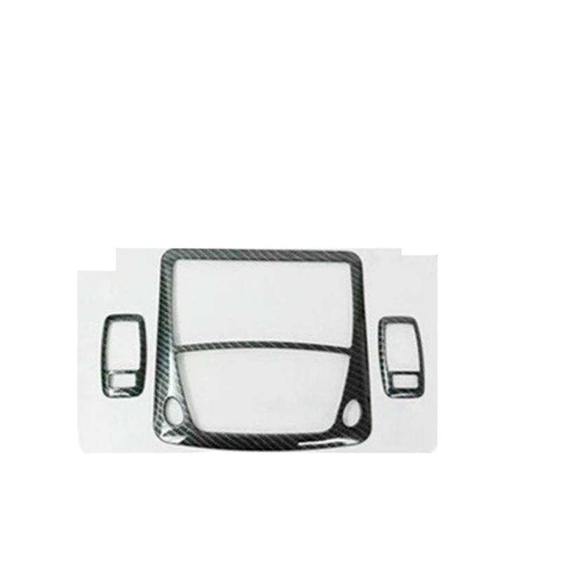 Center Konsole Trim Für X-Trail T32 Für Qashqai J11 2014-2018 Auto Mittelkonsole Panel Streifen Abdeckung Trim ABS Matt Carbon Zubehör 1St Mittelkonsole Rahmen(Reading l) von PRFGSGVBV