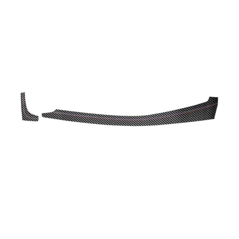Center Konsole Trim Für X5 F15 Für X6 F16 2014-2018 Autoinnenausstattung Armaturenbrett Verkleidungsstreifen Instrumentenleistung Aufkleber Mittelkonsole Rahmen(Carbon Leather LHD) von PRFGSGVBV