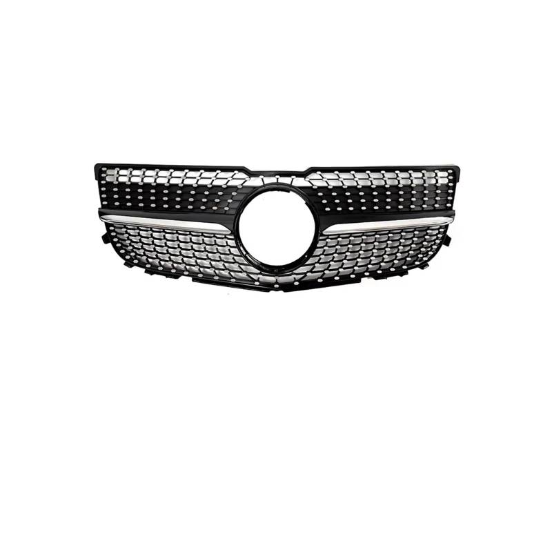 Haubengrill Für GLK X204 GLK220 GLK250 GLK300 GLK350 2008-2015 Frontstoßstangengrill Diamant Für GT-Stil Vorne Haube Kühlergrill(13-15 Diamond Black) von PRFGSGVBV