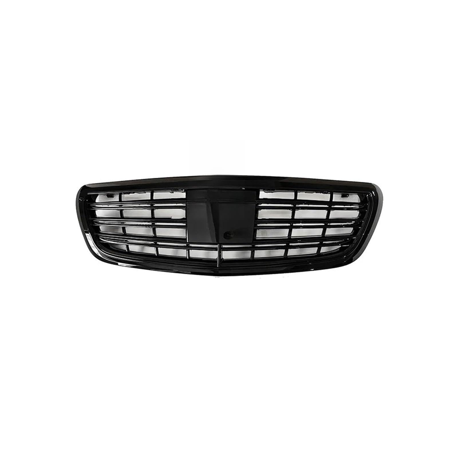 Haubengrill Für S Für Klasse W222 S350 S450 S500 S320 2014-2019 Kühlergrill Grills Kühler Motorkühlung Vorne Haube Kühlergrill(No Acc(Balck)) von PRFGSGVBV