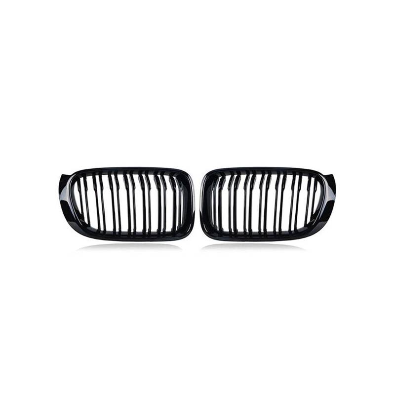 Haubengrill Für X3 Für X4 F25 F26 2010-2017 Auto Front Nierengrill Haube Frontstoßstange Kühlergrill Vorne Haube Kühlergrill(A Gloss Black) von PRFGSGVBV