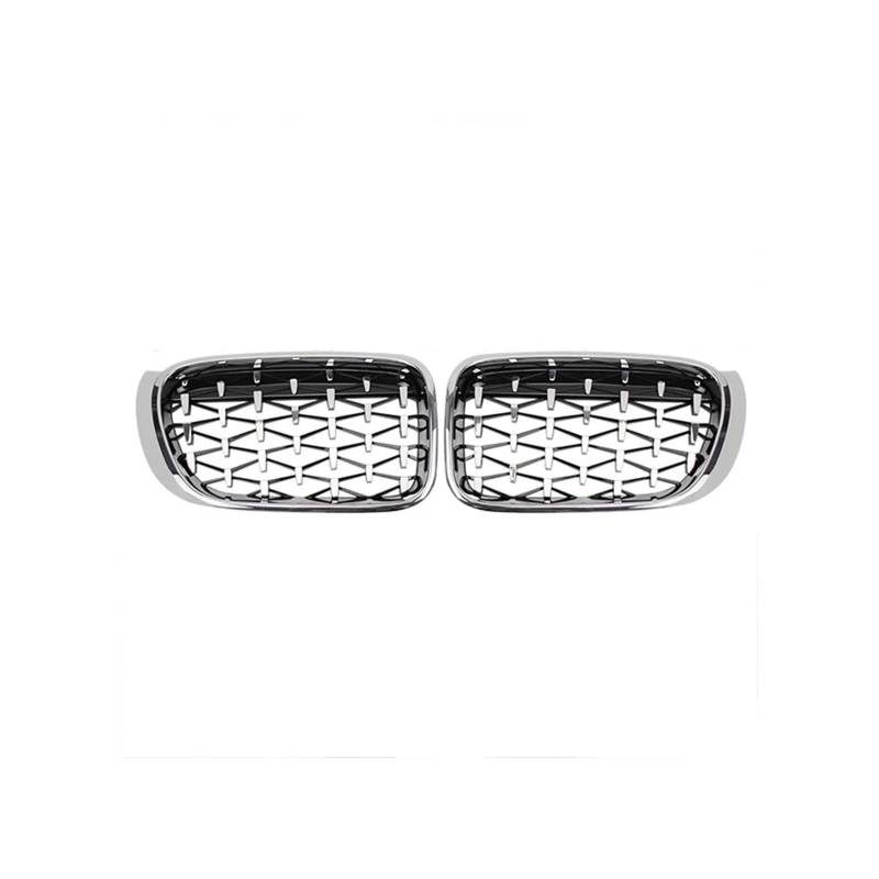 Haubengrill Für X3 Für X4 F25 F26 2010-2017 Auto Front Nierengrill Haube Frontstoßstange Kühlergrill Vorne Haube Kühlergrill(O) von PRFGSGVBV
