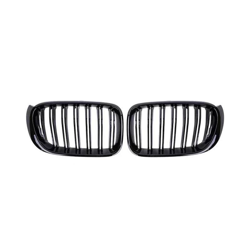 Haubengrill Für X3 Für X4 F25 F26 2014 2015 2016 2017 Auto Front Niere Doppel Linie Kühlergrill Vorne Haube Kühlergrill von PRFGSGVBV