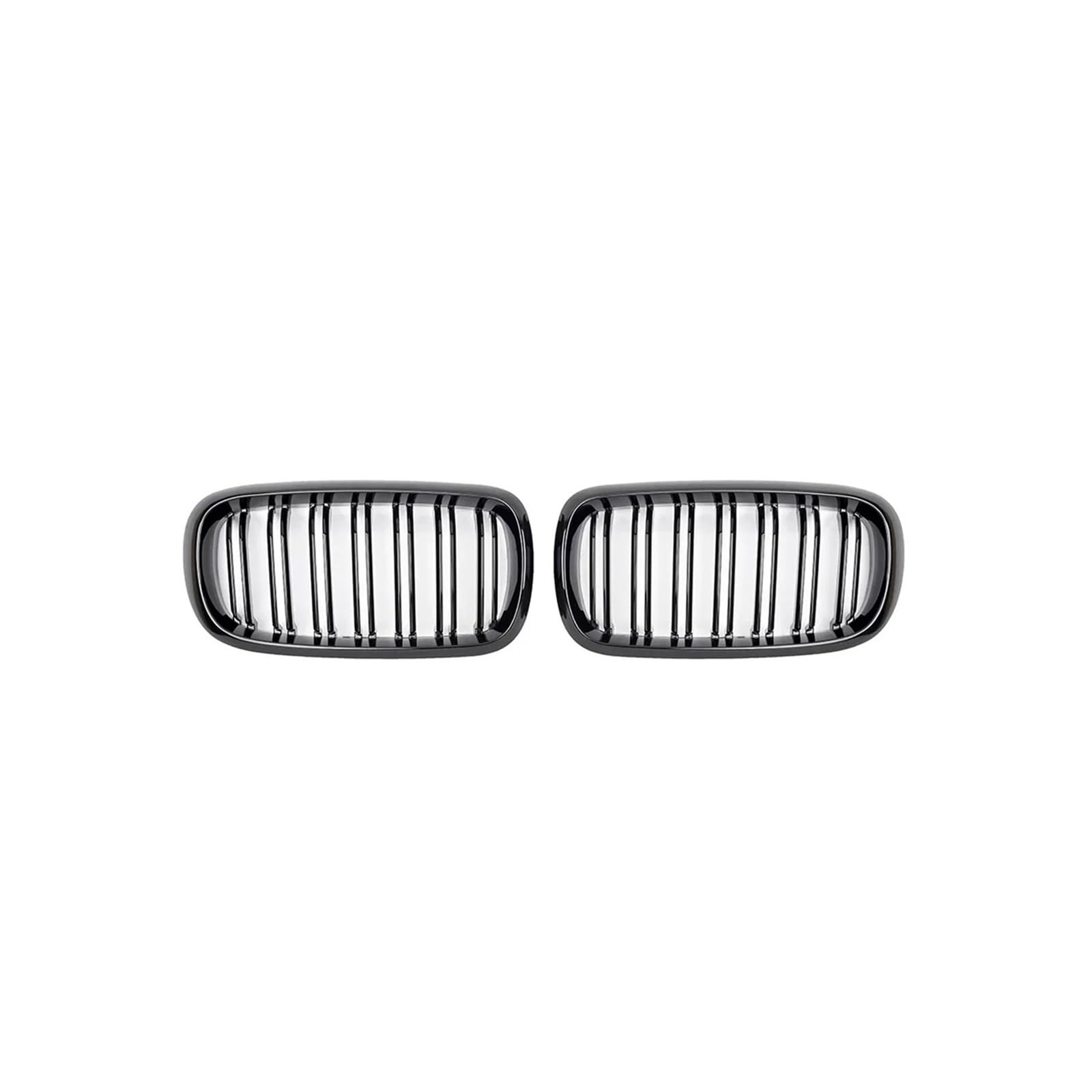 Haubengrill Für X5 Für X6 F15 F16 2014-2018 Auto Vorderen Stoßfänger Nieren Facelift Kühlergrills Vorne Haube Kühlergrill(Glossy Black) von PRFGSGVBV