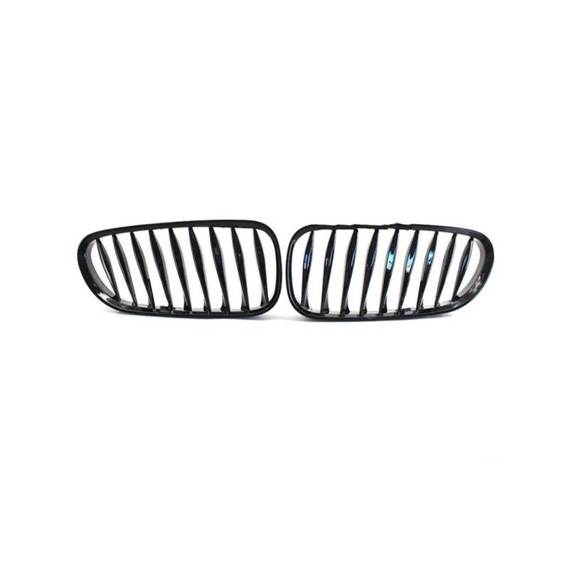Haubengrill Für Z4 E85 2003-2008 Jahr Front Kühlergrill Schwarz Motor Kühlung Grill Chrom Stoßstange Niere Vorne Haube Kühlergrill(Glossy Black) von PRFGSGVBV