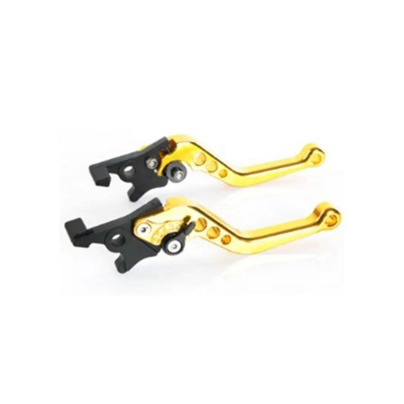 Kupplungsbremshebel Motorrad-Modifikationszubehör CNC-Doppelscheibenbremsgriff Einstellbarer Bremshebel Bremsgriff(2) von PRFGSGVBV