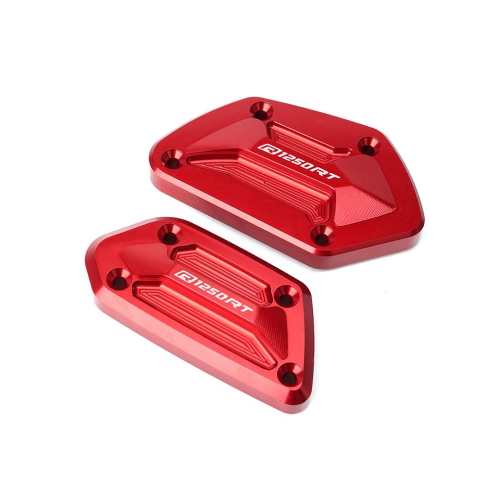 PRIZOM Flüssigkeitsbehälter Abdecken Für BM&W R1250RT 2018-2022 Motorrad Vorderradbremse Kupplung Flüssigkeitsbehälter Deckel Tankabdeckung (Farbe : Rot, Size : B) von PRIZOM