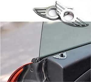 1 stücke Metall Auto-Styling Tür Pin Lock Flügel Emblem Abzeichen Auto Aufkleber Dekorative Für BMW Mini Cooper R56 R50 R53 F56 F55 R60 R57 von PROEI