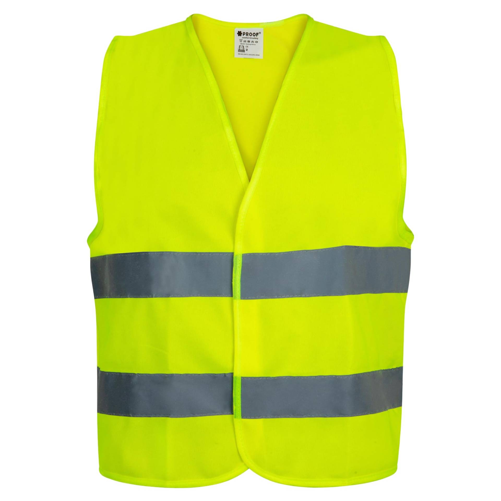 PROOF COMFORT & SAFETY Warnweste Auto Reflektorweste Leuchtweste Fahrrad Fahrradweste Reflektierend Sicherheitsweste Reflektierende Weste Unfallweste Pannenhilfe 1 Stück Leuchtend Gelb XXL PROOF COMFORT & SAFETY Warnweste Auto Reflektorweste Leuchtweste Fahrrad Fahrradweste Reflektierend Sicherheitsweste Reflektierende Weste Unfallweste Pannenhilfe 1 Stück Leuchtend Gelb XXL von PROOF comfort&safety