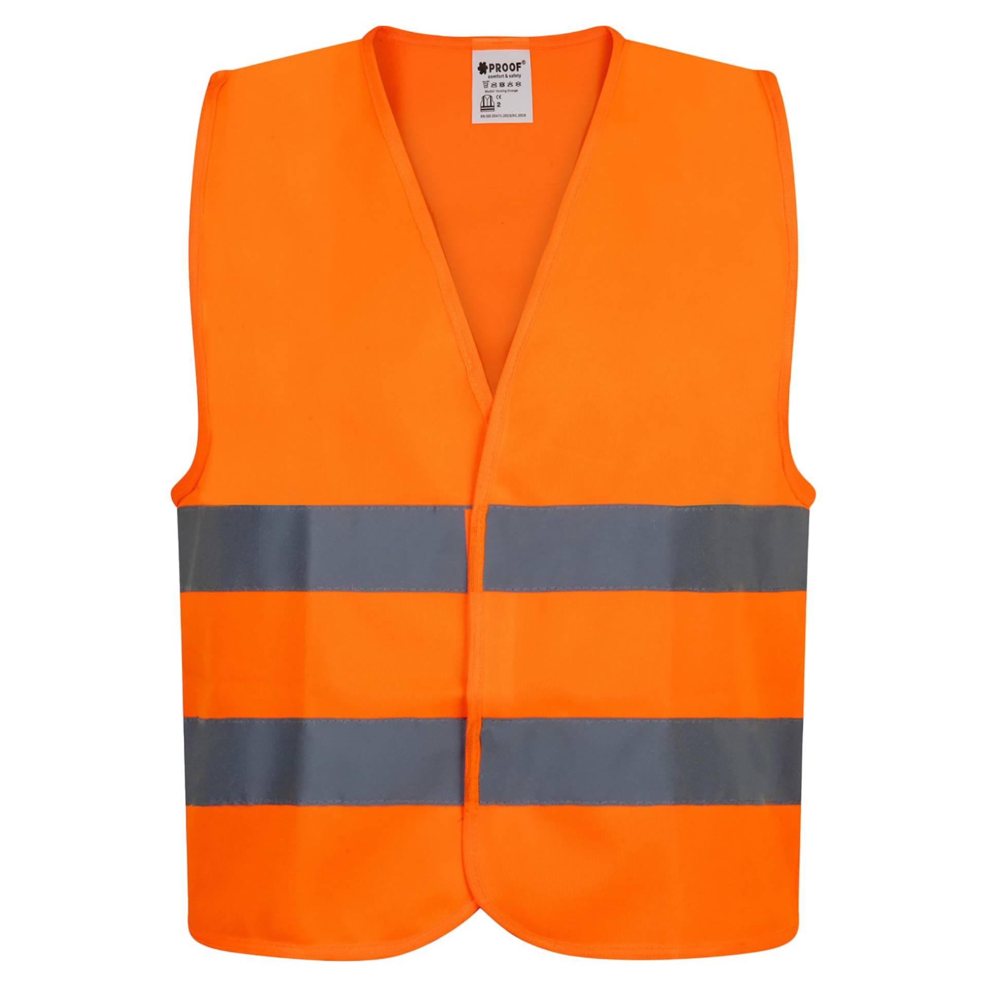 PROOF COMFORT & SAFETY Warnweste Auto Reflektorweste Leuchtweste Fahrrad Fahrradweste Reflektierend Sicherheitsweste Reflektierende Weste Unfallweste Pannenhilfe 1 Stück Leuchtend Orange XXL PROOF COMFORT & SAFETY Warnweste Auto Reflektorweste Leuchtweste Fahrrad Fahrradweste Reflektierend Sicherheitsweste Reflektierende Weste Unfallweste Pannenhilfe 1 Stück Leuchtend Orange XXL von PROOF comfort&safety