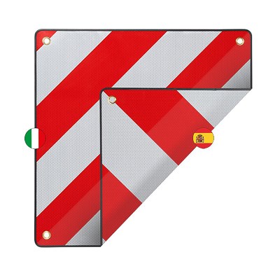 Proplus Alu-Warntafel 50x50cm für Italien/Spanien 2 in 1 Proplus Alu-Warntafel 50x50cm für Italien/Spanien 2 in 1 von PROPLUS