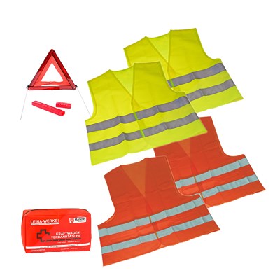 Proplus Warndreieck + Verbandtasche + 2x Warnweste EW + 2x Warnweste KI Proplus Warndreieck + Verbandtasche + 2x Warnweste EW + 2x Warnweste KI von PROPLUS