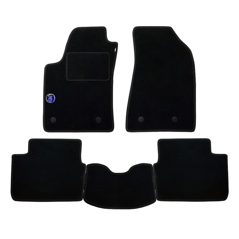 Fußmatten Set für Hyundai Matrix Baujahr 2001 bis 2008 in Automobil-Teppich Made in Italy schwarz mit Logo Fußmatten Set für Hyundai Matrix Baujahr 2001 bis 2008 in Automobil-Teppich Made in Italy schwarz mit Logo von PROPOSTEONLINE