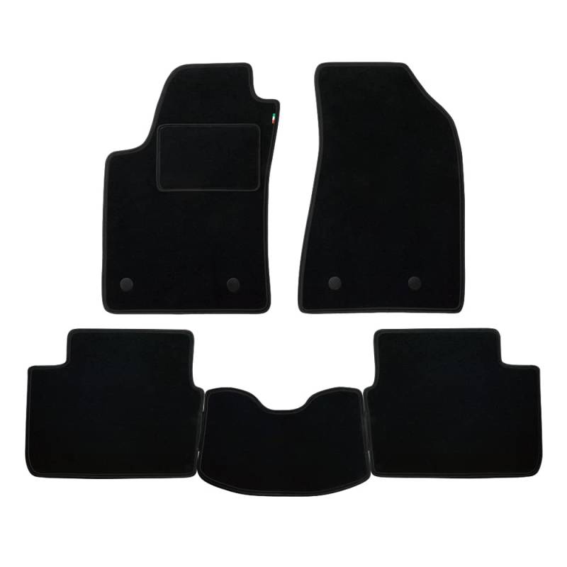 Fußmatten Set für Land Range Rover Sport Baujahr 2005 bis 2013 in Teppich Made in Italy Made in Italy mit Schwarz von PROPOSTEONLINE
