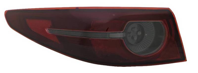 PROPOSTEONLINE Optische Gruppe hergestellt für Mazda 3 4 Türen ab Baujahr 2019 hinten links ost. LED glatter Innenkante B0J851160A von PROPOSTEONLINE