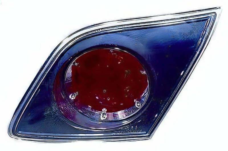 PROPOSTEONLINE Optische Gruppe hergestellt für Mazda 3 von 2003 bis 2009 hinten rechts int. mit Kristallglas Schwarze Windschutzscheibe BP4M513F0B von PROPOSTEONLINE