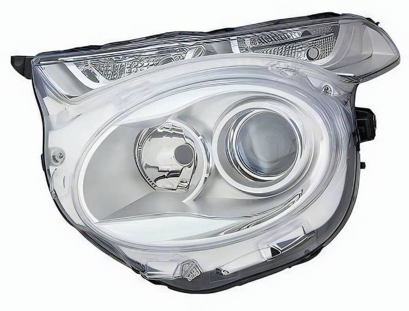 PROPOSTEONLINE Scheinwerfer hergestellt für Citroen C1 ab 2013 Fahrerseite H7-H7 Halogen vorbereitet für elektrische Einstellung B000864080 von PROPOSTEONLINE