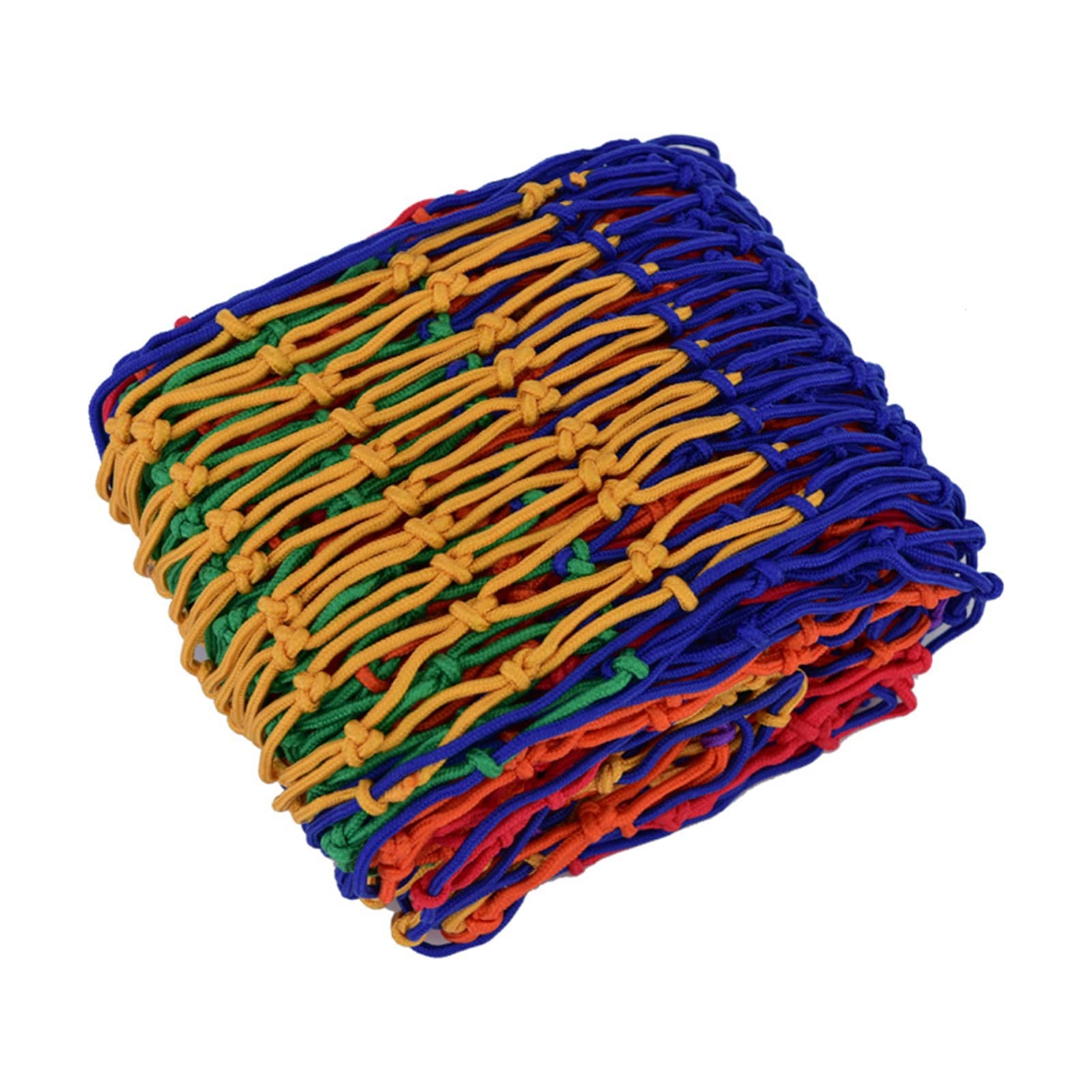 PRPRP Maschennetz, buntes Netzgeländer, Treppennetz, Spielplatz, Kinderseilnetz for Außenleiter, Schaukelgerüst, Dekoration, Balkon-Fallschutznetz, anpassbar(1x7m(3x22ft)) von PRPRP