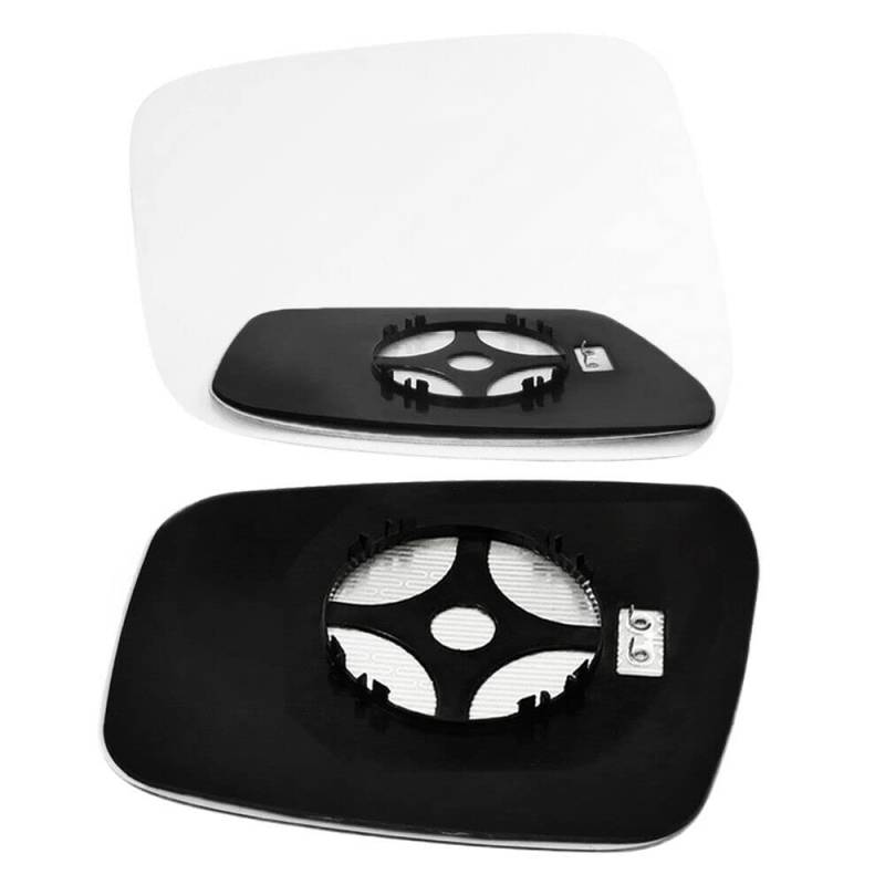 Spiegelglas Ersatzspiegelglas Außenspiegel Links Sphärisch Konvex Beheizbar Elektrisch passend für Nissan Navara D40 2009-2020 von PS-T