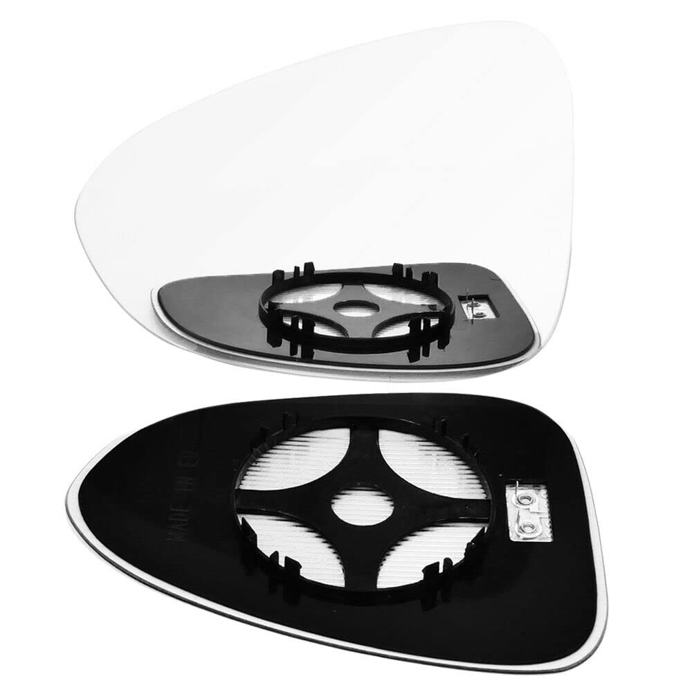 Spiegelglas Ersatzspiegelglas Außenspiegel Links Sphärisch Konvex Beheizbar Elektrisch passend für Opel Zafira C 2011-2019 von PS-T