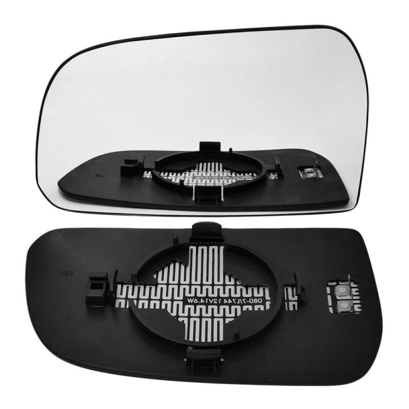 Spiegelglas Ersatzspiegelglas Außenspiegel Links Sphärisch Konvex Beheizbar Elektrisch passend für Hyundai Tucson 2004-2010 von PS-T