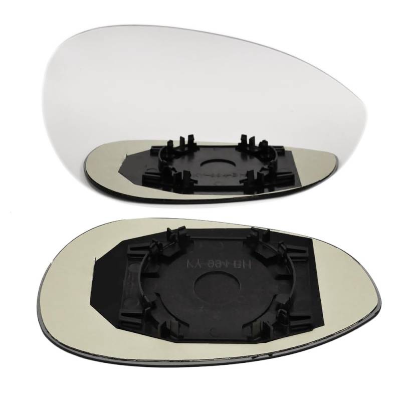 Spiegelglas Ersatzspiegelglas Außenspiegel Rechts Sphärisch Konvex passend für Fiat Punto Evo 10/2009-2012 von PS-T