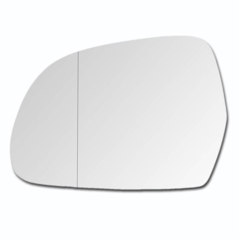 Spiegelglas zum Kleben Ersatzspiegelglas Außenspiegel Links Fahrerseite Asphärisch für AUDI A3 / A4 2008-2009 von PS-T