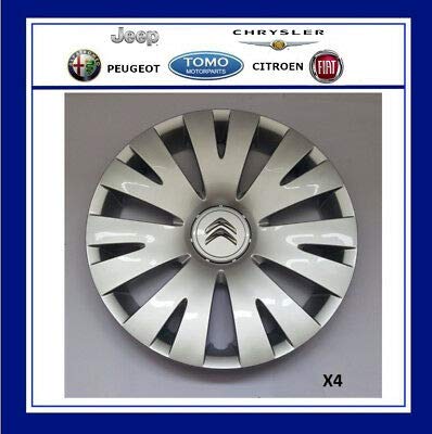 4x ORIGINAL Citroen Radkappe Radblende SILBER 15 Zoll FEROE 98136143VV BERLINGO 4x ORIGINAL Citroen Radkappe Radblende SILBER 15 Zoll FEROE 98136143VV BERLINGO von Homry