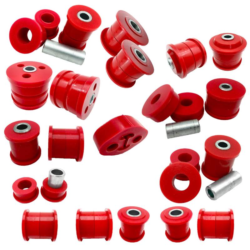 PSB Bushings - Kompletter Polyurethan-Buchsensatz vorne und hinten - Kompatibel mit Subaru Impreza WRX/STI 1993-2007 von PSB PROBLEM SOLVING BUSHINGS www.psbushings.com