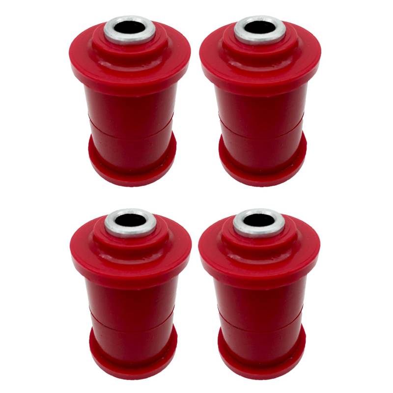 PSB Bushings - Polyurethan-Buchsensatz für hintere Feder - Kompatibel mit VW Caddy 2004-2020, Rot von PSB PROBLEM SOLVING BUSHINGS www.psbushings.com