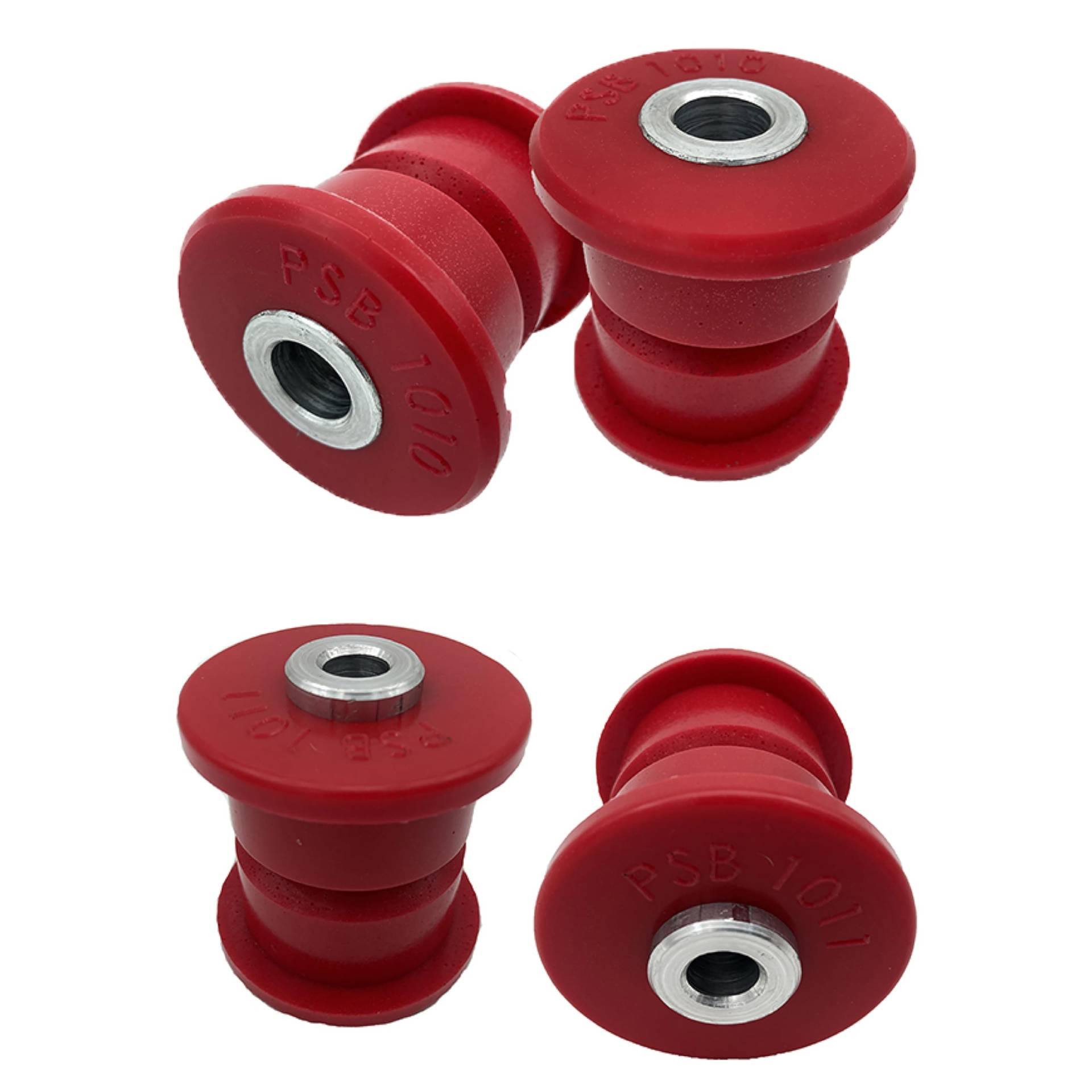PSB Bushings – Polyurethan-Buchsensatz für hinteren unteren Querlenker – Kompatibel mit BMW X5 E70 & X6 E71/E72 (2008–2013) & X5 F15/F85 & X6 F16/F86 (2015–2018), Rot von PSB PROBLEM SOLVING BUSHINGS www.psbushings.com
