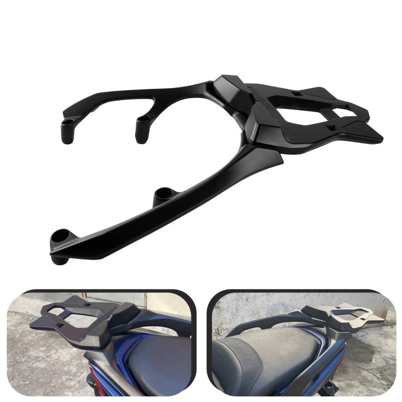 Gepäckträger Hinten,PSLER Motorrad-hinterer Abnehmbarer Gepäckbrücke, Motorradzubehör für Yamaha T-MAX Tech MAX 560 2022 2023 2024 von PSLER