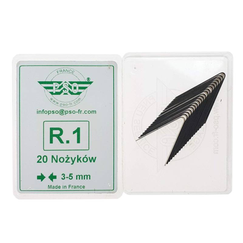 PSO 20x Schneidemesser für Reifen R1 3-5mm Rillfit Rubber Cut Reifen Nachschneidmesser Profilmesser von PSO