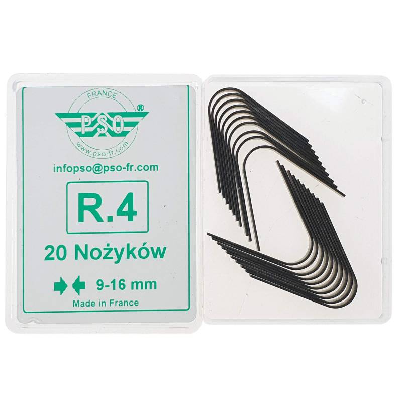 PSO 20x Schneidemesser für Reifen R4 9-16mm Rillfit Rubber Cut Reifen Nachschneidmesser Profilmesser von PSO