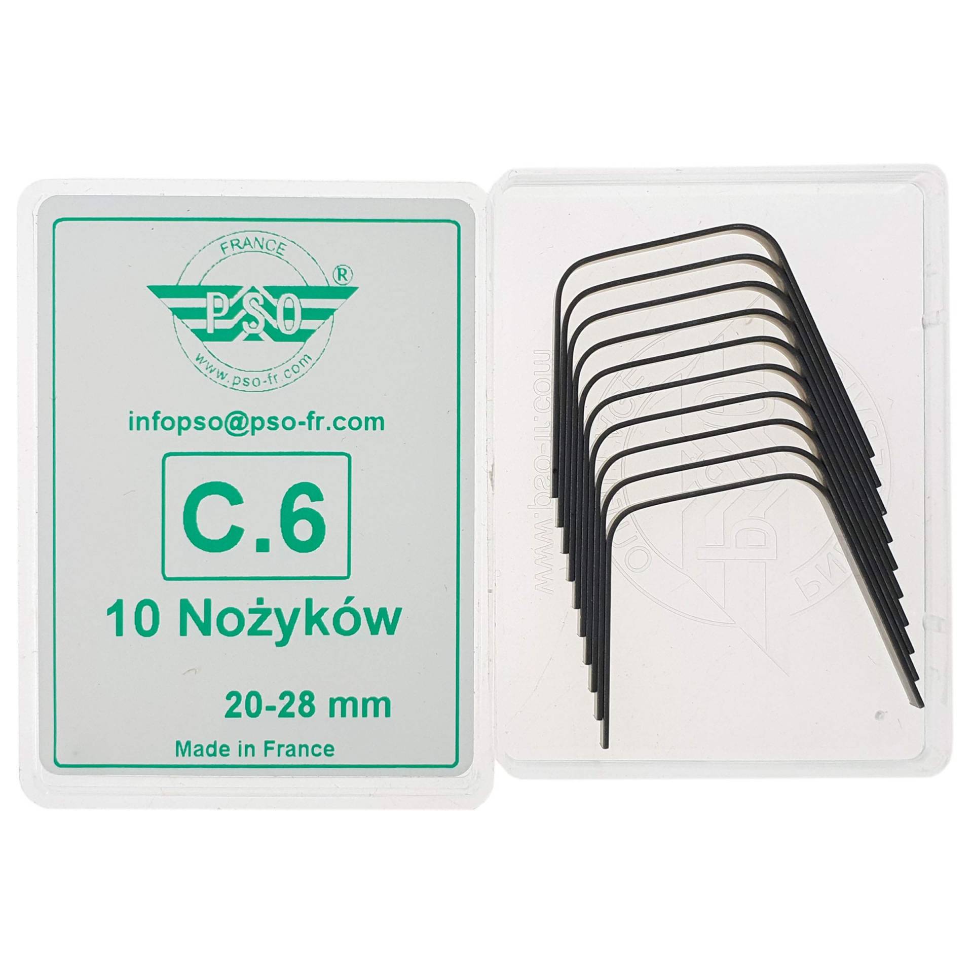 PSO Schneidemesser für Reifen Rillfit Rubber Cut Reifen Nachschneidmesser Profilmesser (C6 20-28mm) von PSO