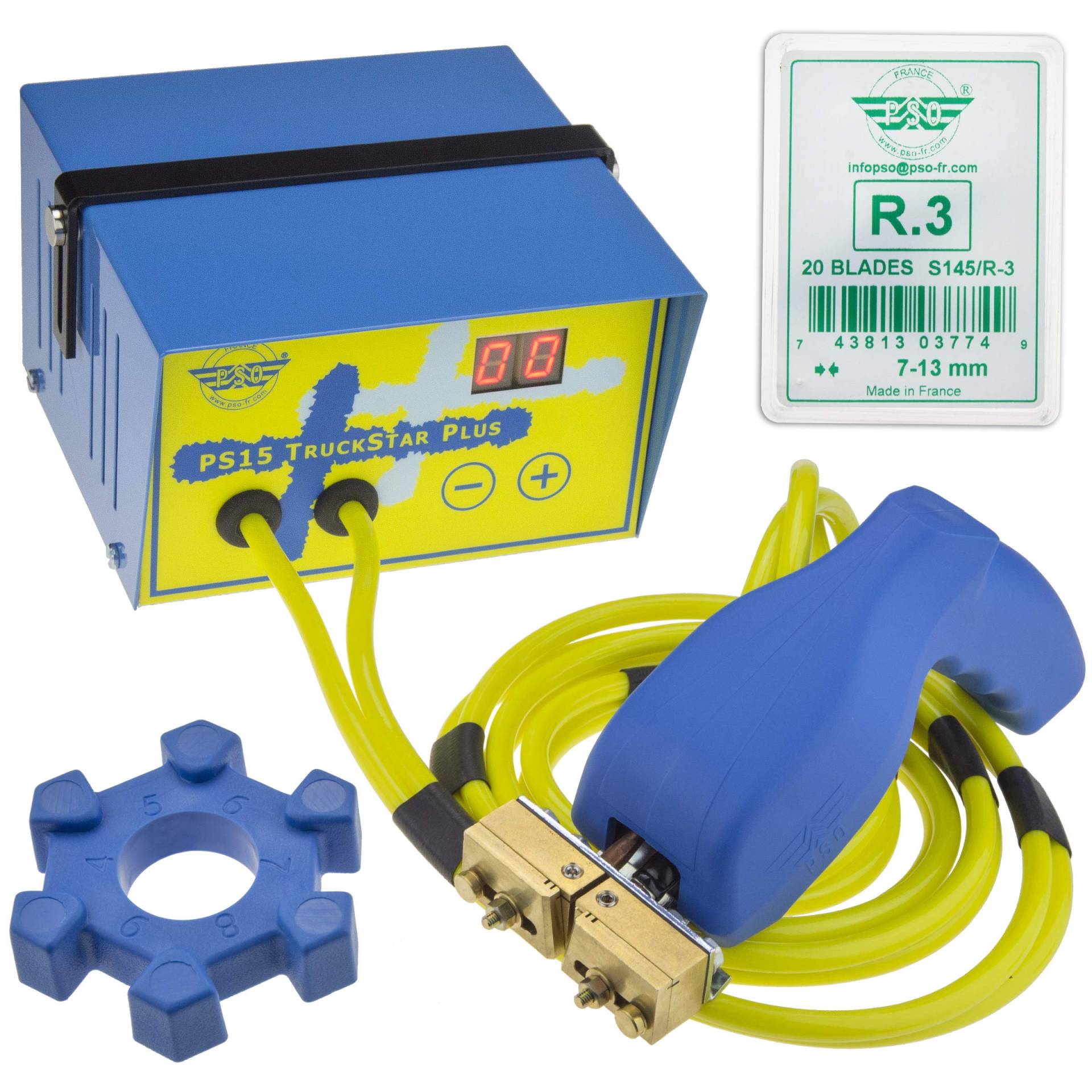Profilschneider PS15 Nachschneidegerät 230V Langes Kabel CE GEPRÜFT Nachschneiden Reifenprofill (PS-15 TruckStar Plus - 500W) von PSO
