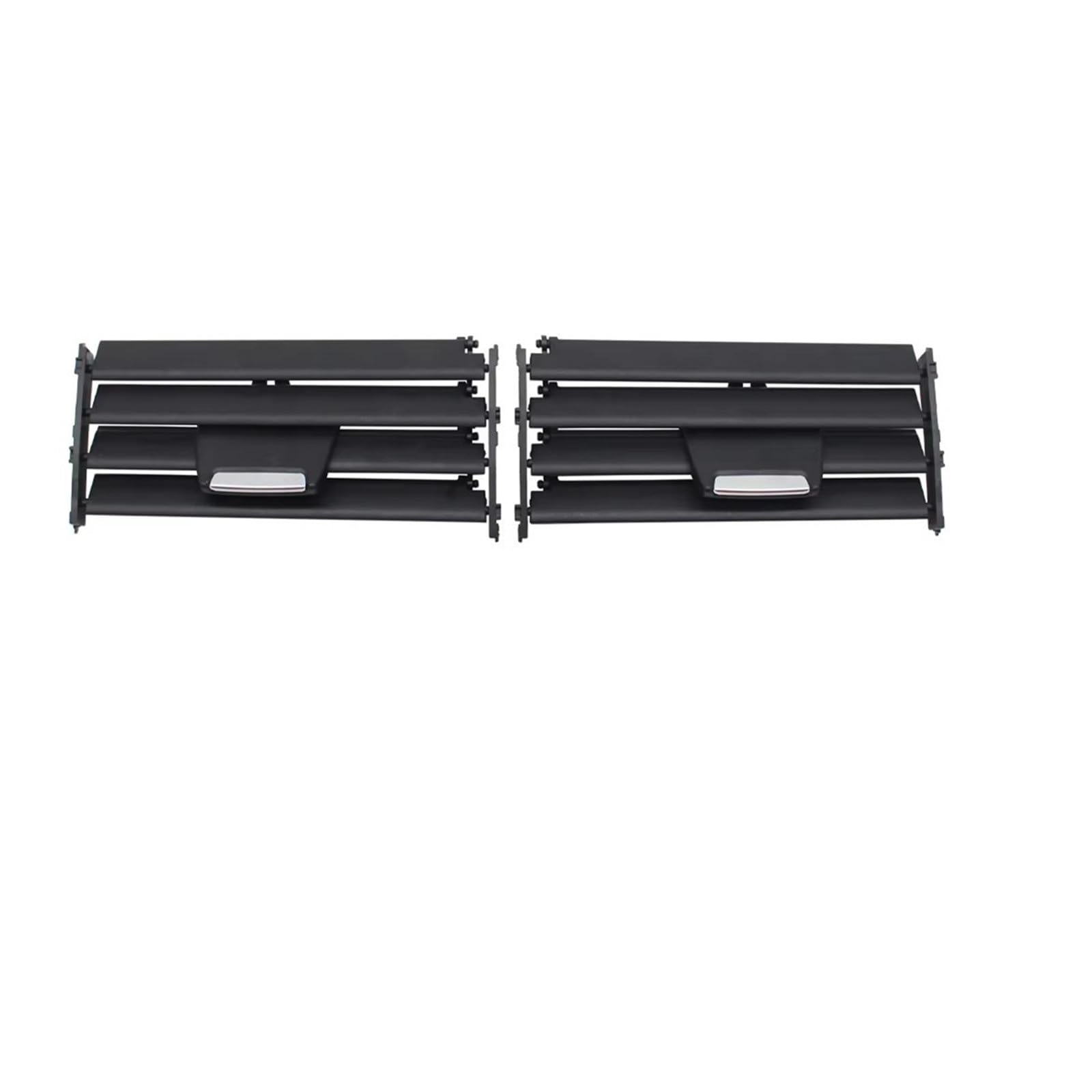 PSRRGZTM Kompatibel Mit 2er-Serie F22 F23 F87 2014 2015 2016 2017 2018 Auto-Front-Mittellüftungsgitter AC-Schiebeclip-Reparatursatz Lüftungsgitter(One Set) von PSRRGZTM