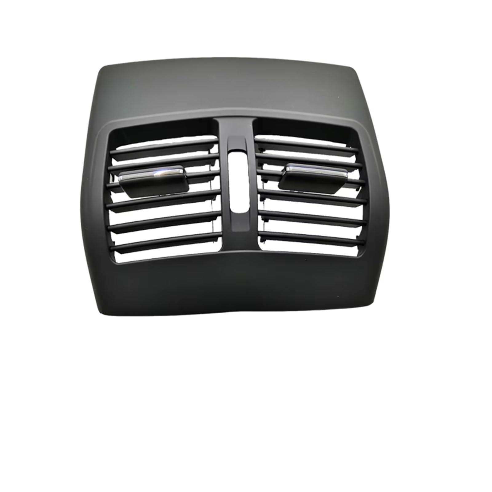 PSRRGZTM Kompatibel Mit Benz E-Klasse W212 2009–2011 Basisversion Hintere Mittelkonsole Klimaanlage Auslass-Entlüftungsgitterabdeckung Lüftungsgitter(Black) von PSRRGZTM