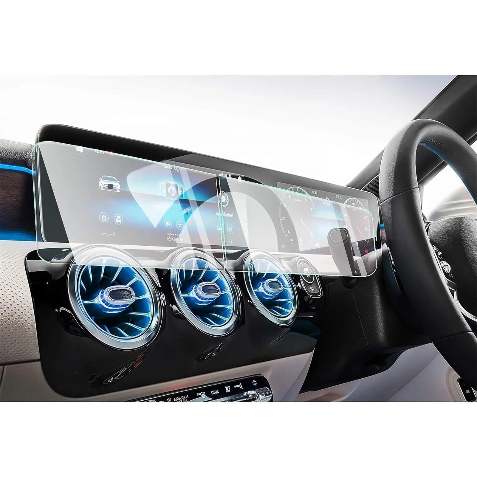 PSRRGZTM Kompatibel Mit Benz Für GLA GLB 2020 GPS-Navigation, Gehärtetes Glas Und Displayschutzfolie Für Das Armaturenbrett, 2 Stück Bildschirmschutz PSRRGZTM Kompatibel Mit Benz Für GLA GLB 2020 GPS-Navigation, Gehärtetes Glas Und Displayschutzfolie Für Das Armaturenbrett, 2 Stück Bildschirmschutz von PSRRGZTM