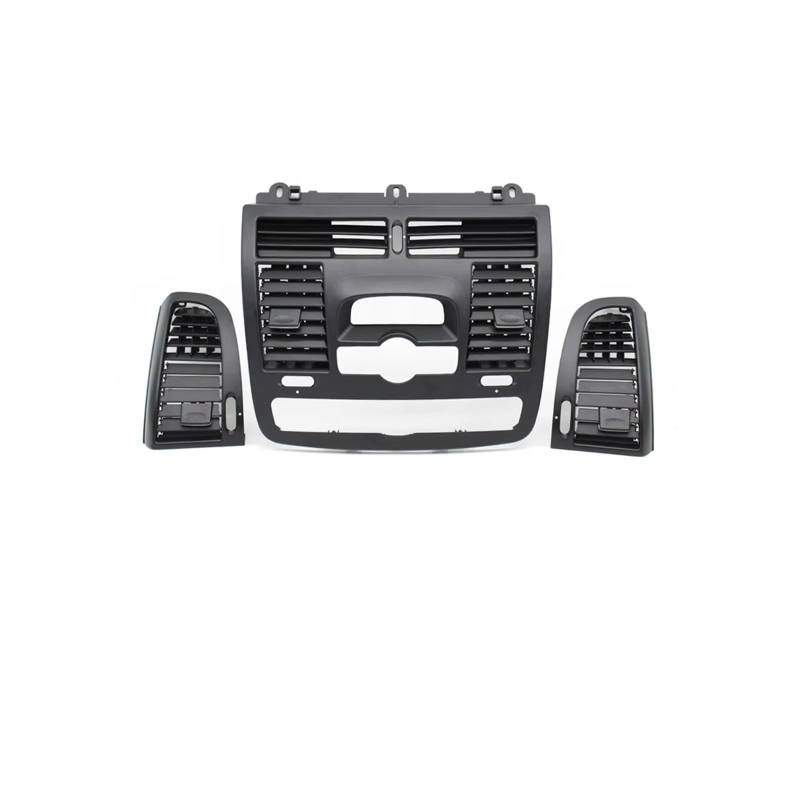 PSRRGZTM Kompatibel Mit Benz Für Viano W636 2004 2005 2006 2007–2015 Auto-AC-Entlüftungsgitter Links Und Rechts Zentrale Lüftungsauslass-Abdeckung Lüftungsgitter(Model B 3PCS Set) von PSRRGZTM