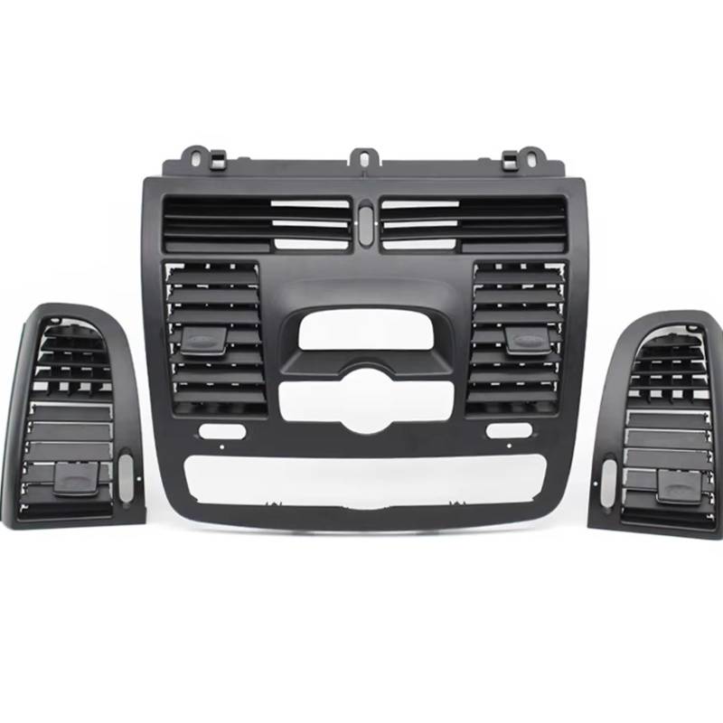 PSRRGZTM Kompatibel Mit Benz Für Vito Für Viano W636 W639 2004-2015 Auto-AC-Entlüftungsgitter Links Rechts Zentrale Lüftungsauslass-Abdeckungsplatte Lüftungsgitter(Model B 3PCS Set) von PSRRGZTM
