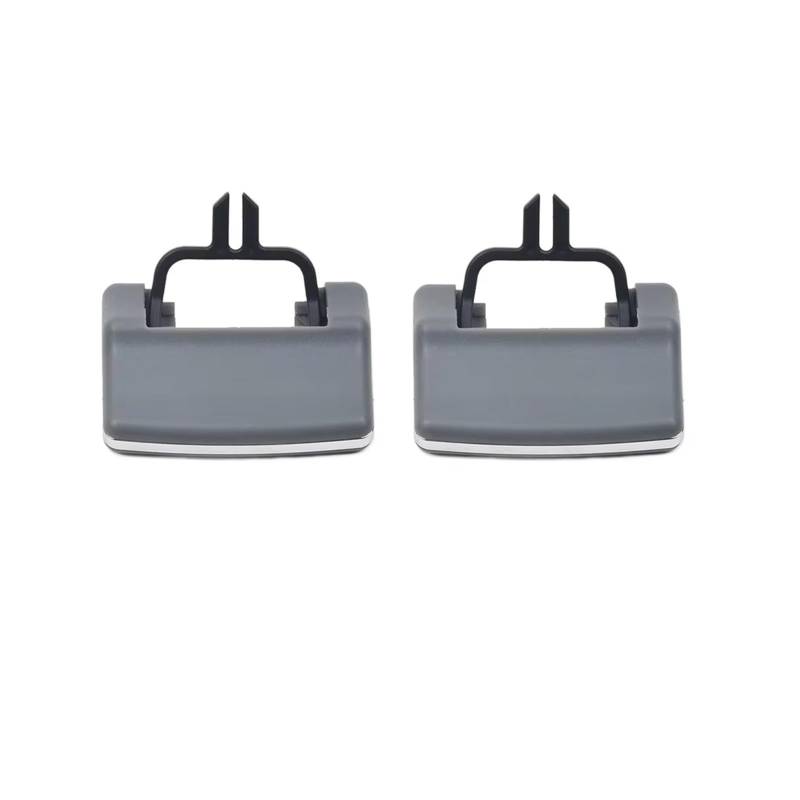 PSRRGZTM Kompatibel Mit Benz W164 X164 ML GL 2006-2011 Auto-Armaturenbrett-Klimaanlagenauslass-Pick AC-Entlüftungsgitter-Laschenclip-Reparatursatz Lüftungsgitter(Gray 2pcs) von PSRRGZTM